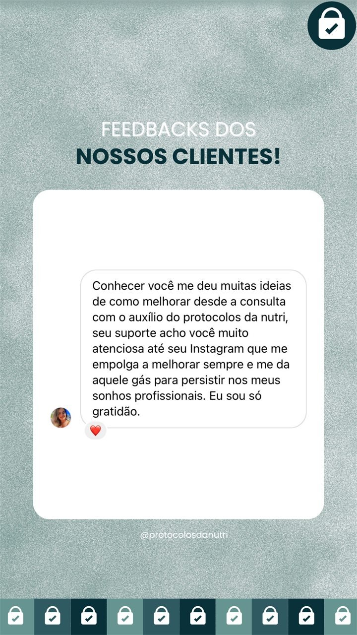 Depoimento de nutricionista 7
